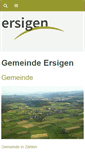 Mobile Screenshot of ersigen.ch
